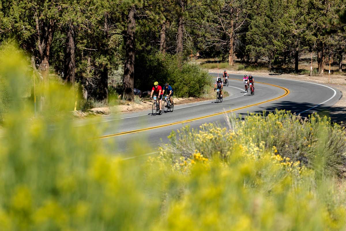 Cycling in Big Bear